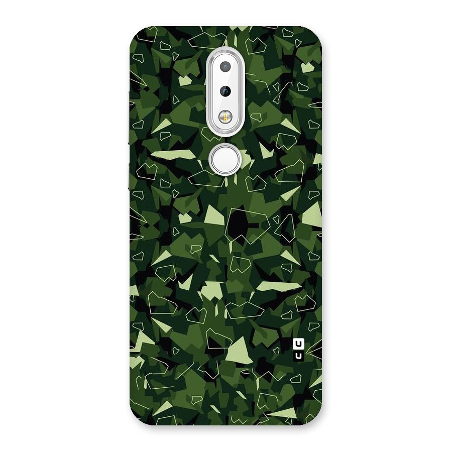 Army Shape Design Back Case for Nokia 6.1 Plus