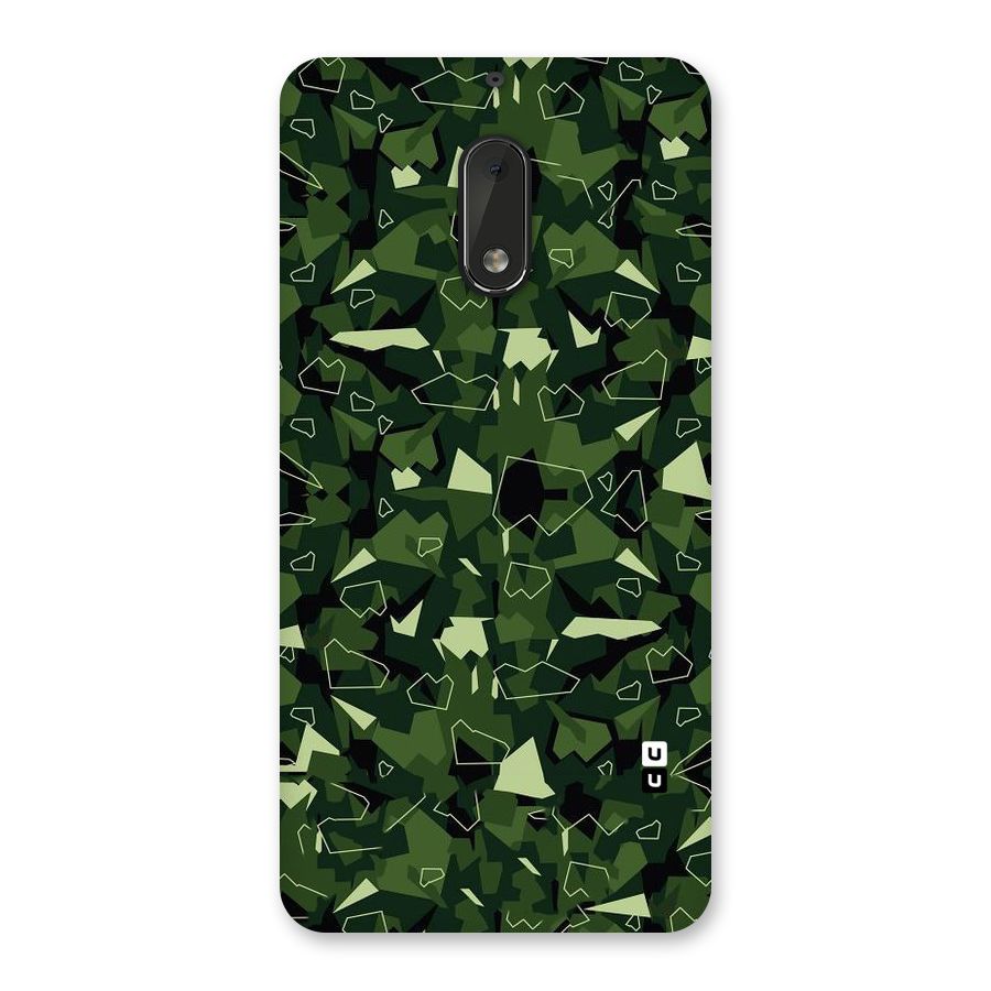 Army Shape Design Back Case for Nokia 6