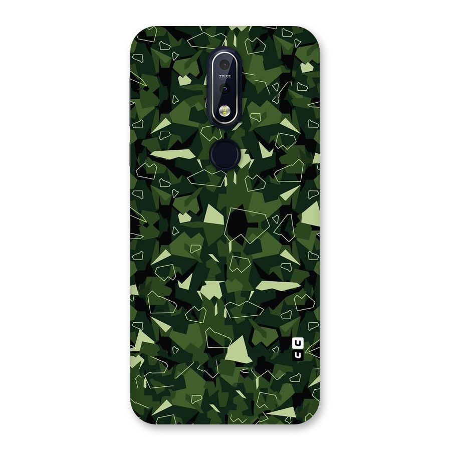 Army Shape Design Back Case for Nokia 7.1