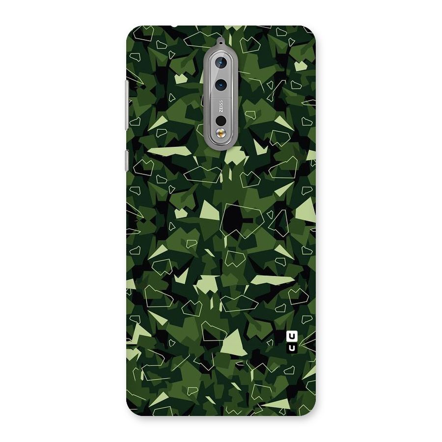Army Shape Design Back Case for Nokia 8