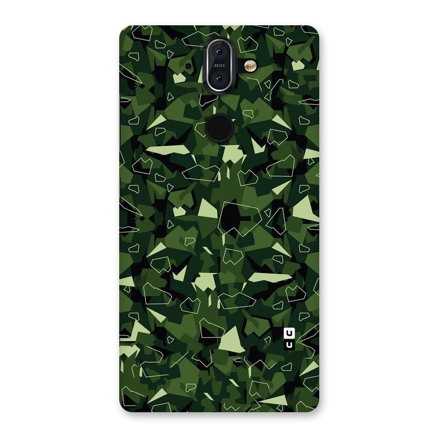 Army Shape Design Back Case for Nokia 8 Sirocco