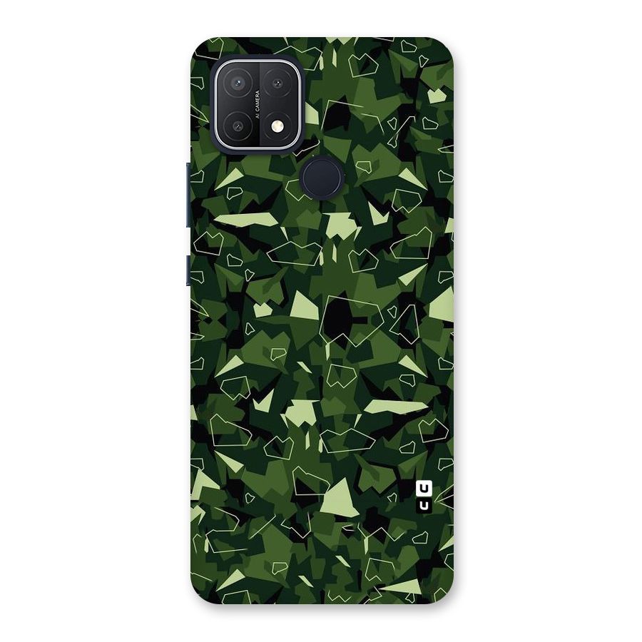 Army Shape Design Back Case for Oppo A15s