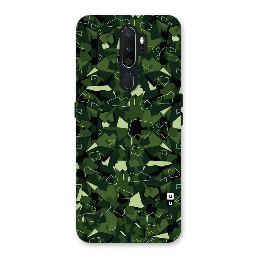 Army Shape Design Back Case for Oppo A5 (2020)