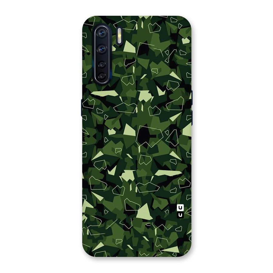 Army Shape Design Back Case for Oppo F15