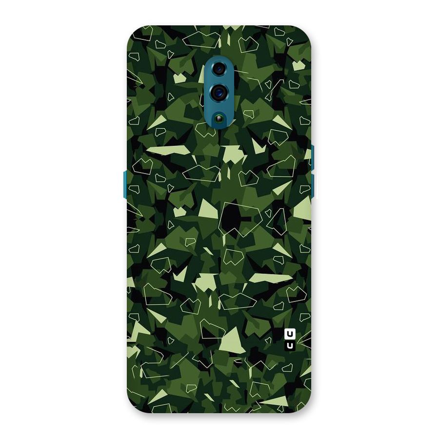 Army Shape Design Back Case for Oppo Reno