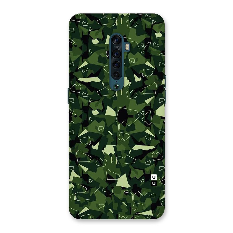 Army Shape Design Back Case for Oppo Reno2