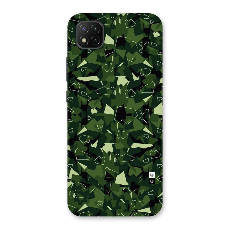 Army Shape Design Back Case for Poco C3