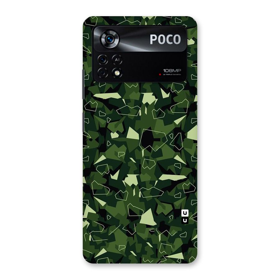 Army Shape Design Back Case for Poco X4 Pro 5G