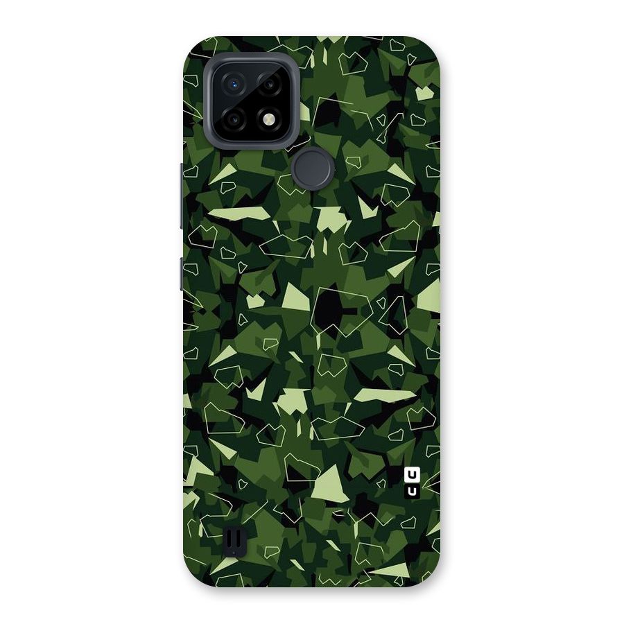 Army Shape Design Back Case for Realme C21