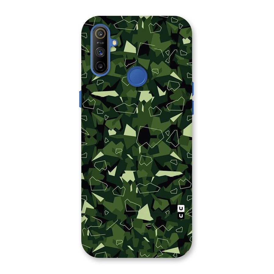 Army Shape Design Back Case for Realme Narzo 10A