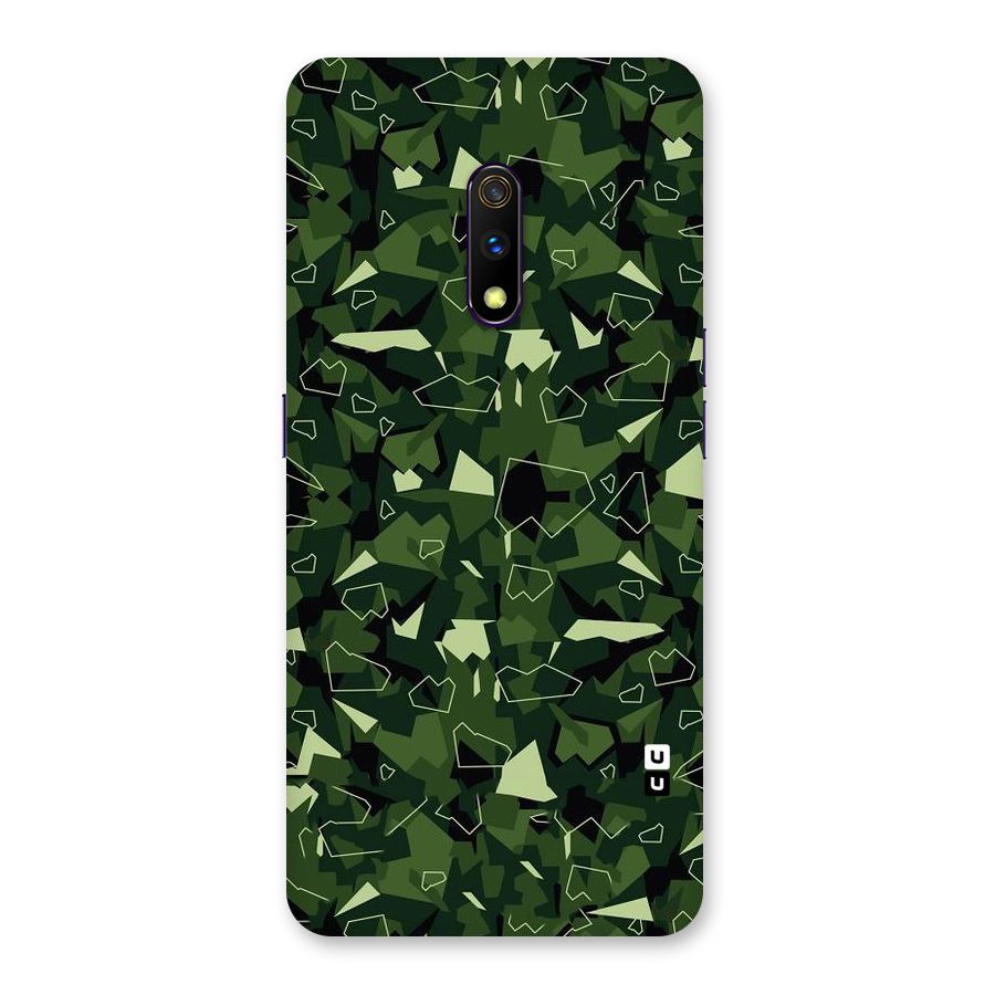 Army Shape Design Back Case for Realme X