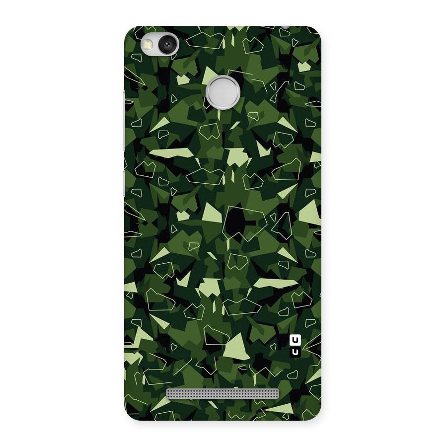 Army Shape Design Back Case for Redmi 3S Prime