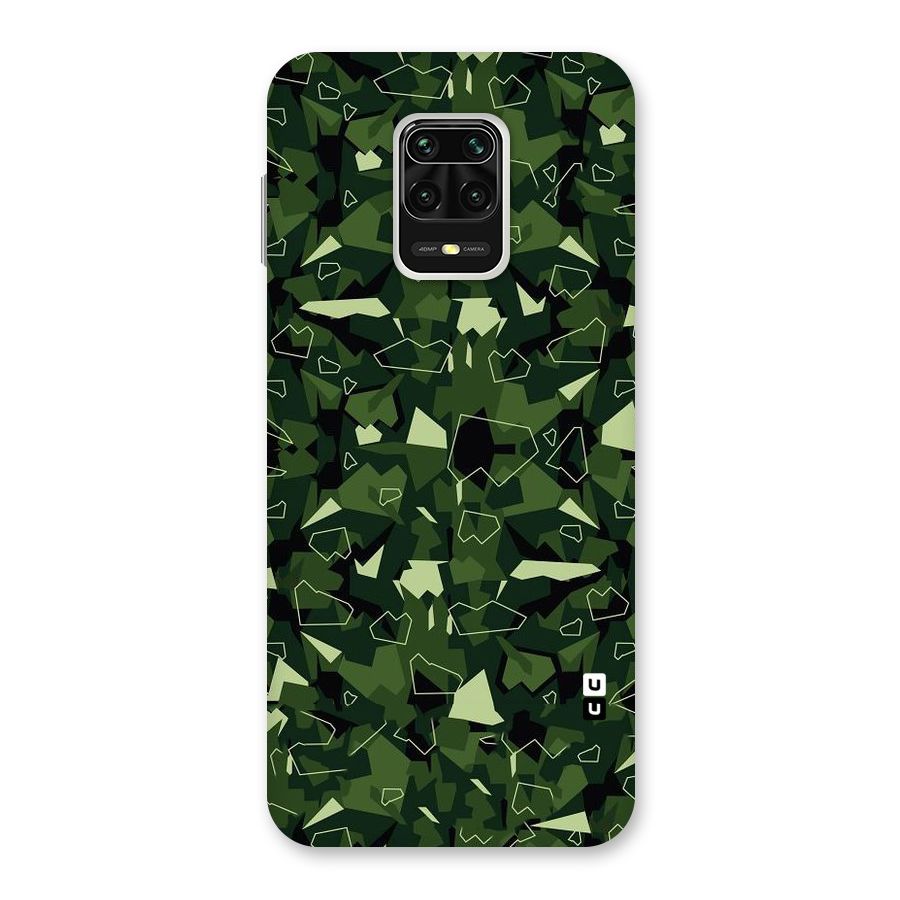 Army Shape Design Back Case for Redmi Note 9 Pro