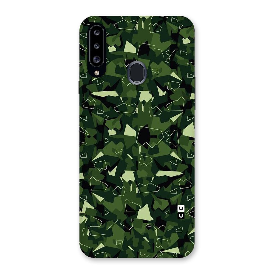 Army Shape Design Back Case for Samsung Galaxy A20s