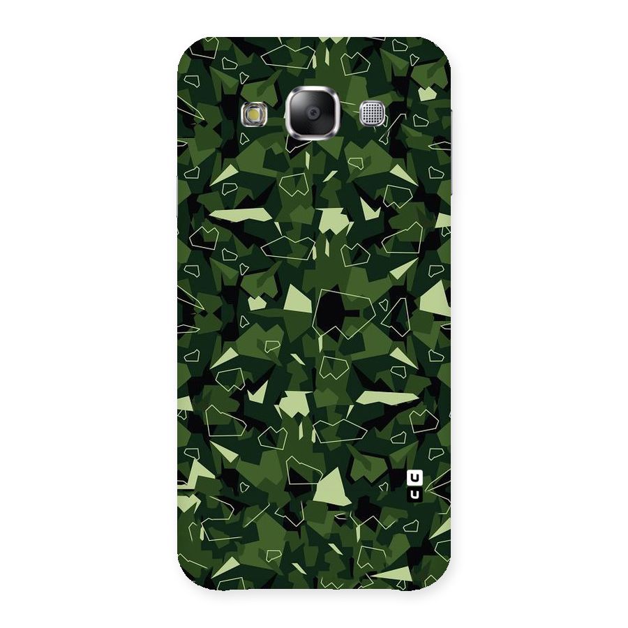 Army Shape Design Back Case for Samsung Galaxy E5