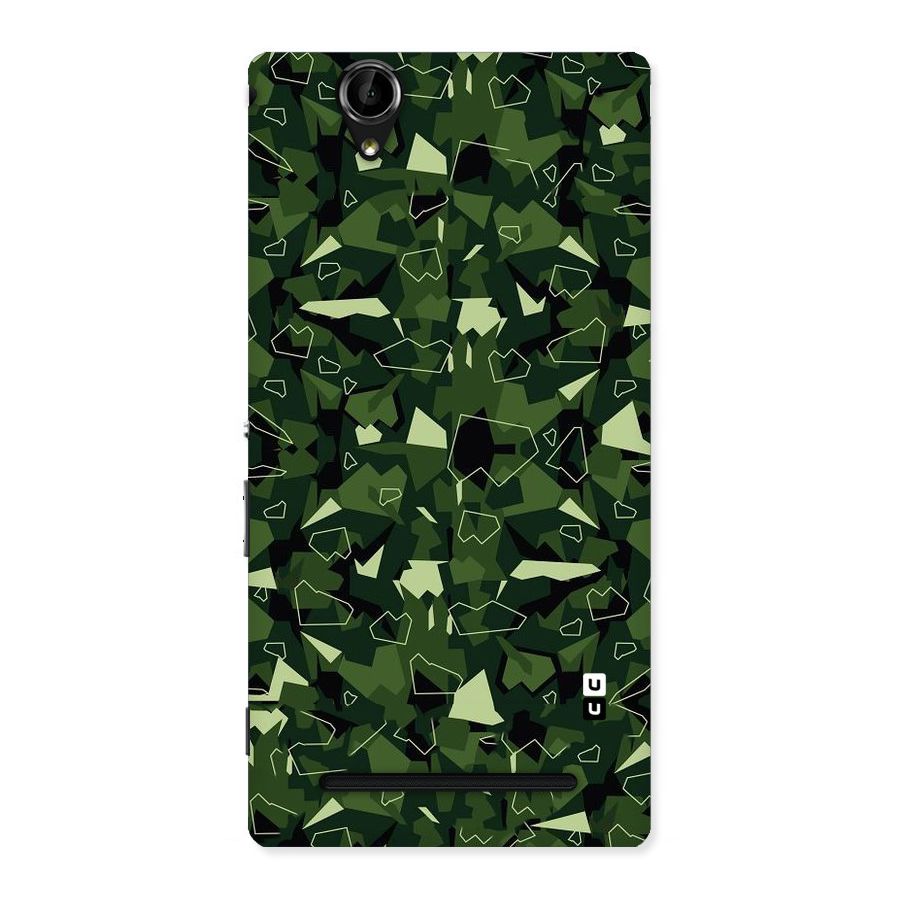 Army Shape Design Back Case for Sony Xperia T2