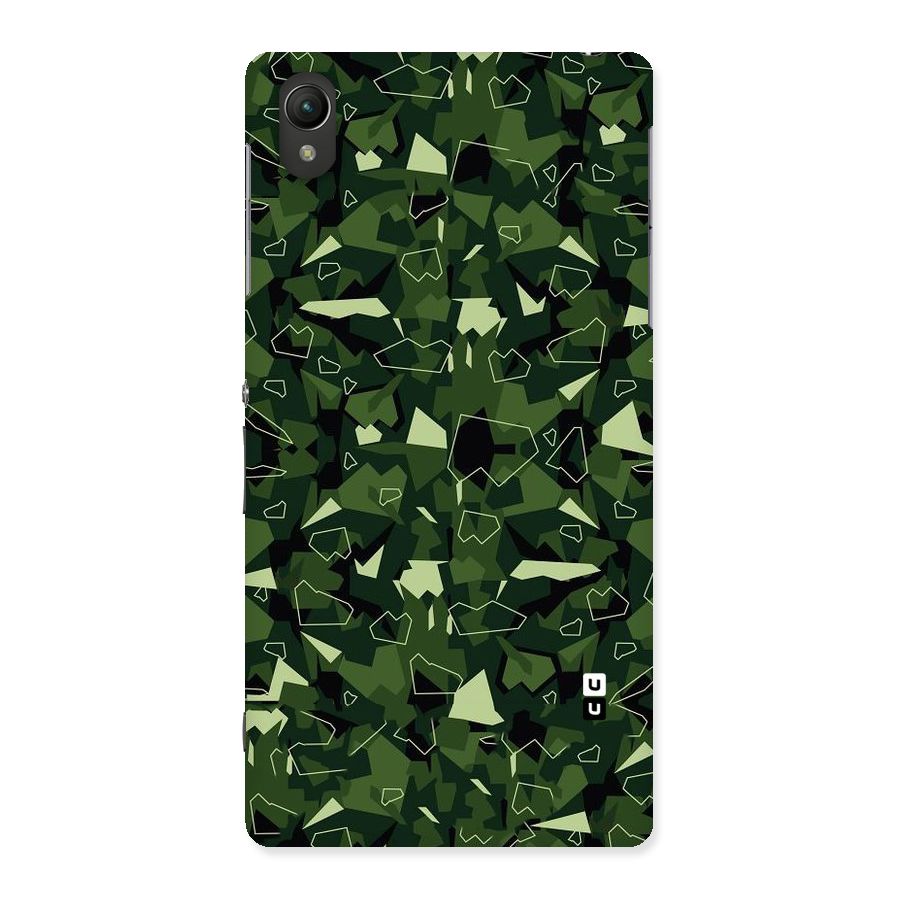Army Shape Design Back Case for Sony Xperia Z2