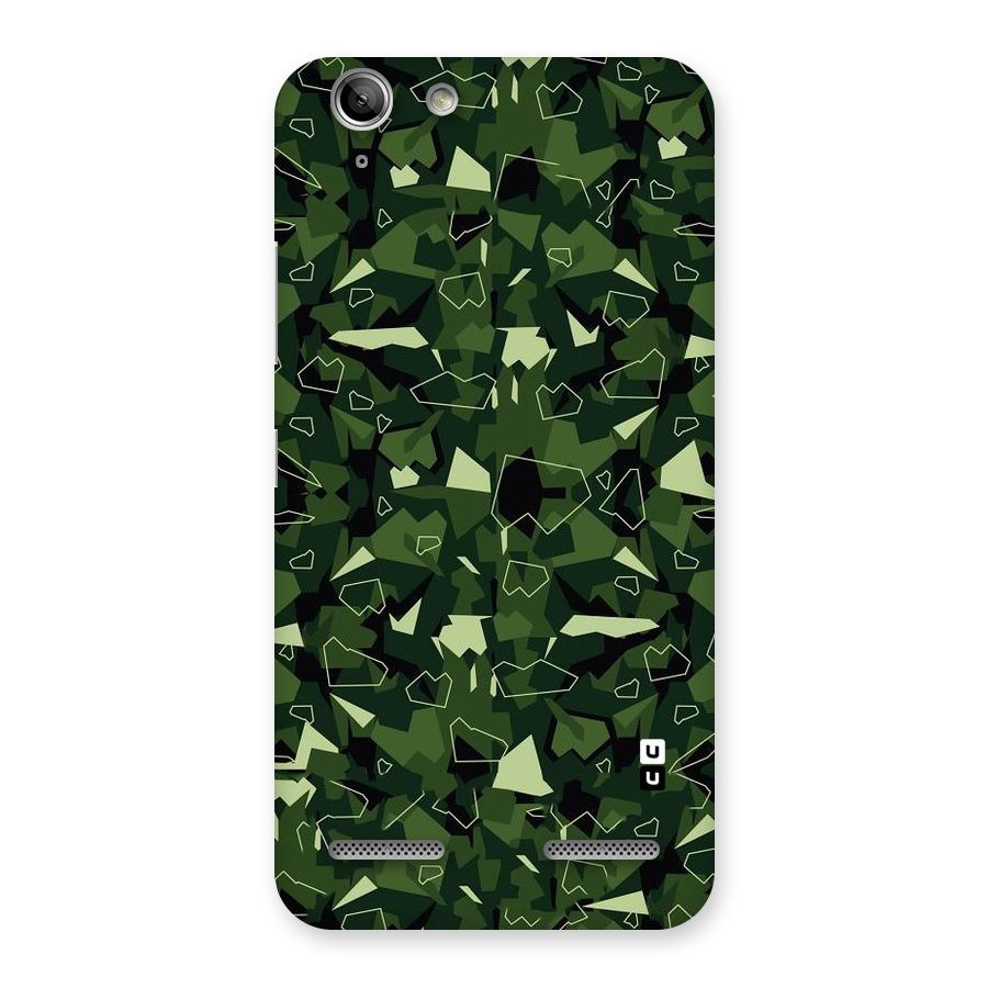 Army Shape Design Back Case for Vibe K5 Plus