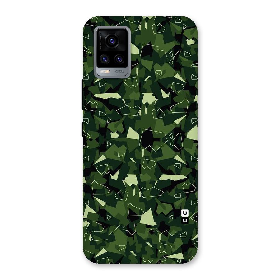 Army Shape Design Back Case for Vivo V20
