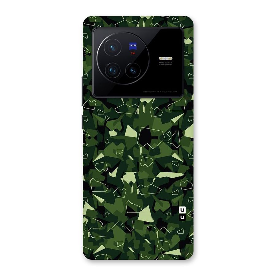 Army Shape Design Back Case for Vivo X80
