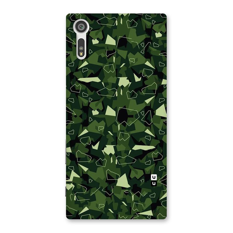 Army Shape Design Back Case for Xperia XZ
