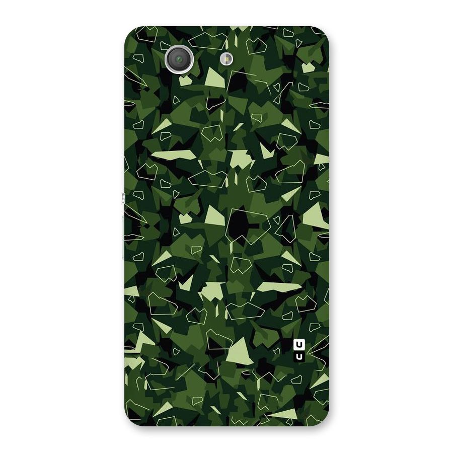 Army Shape Design Back Case for Xperia Z3 Compact