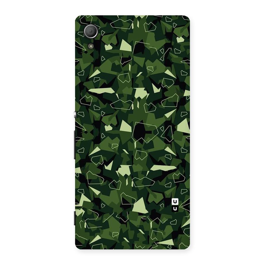 Army Shape Design Back Case for Xperia Z3 Plus