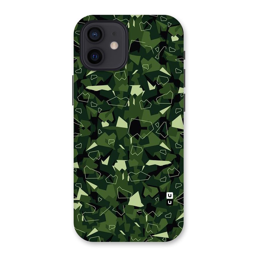 Army Shape Design Back Case for iPhone 12