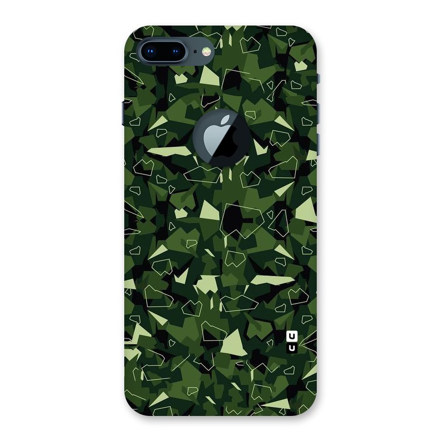 Army Shape Design Back Case for iPhone 7 Plus Logo Cut