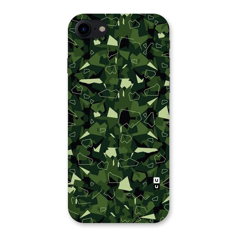 Army Shape Design Back Case for iPhone SE 2020