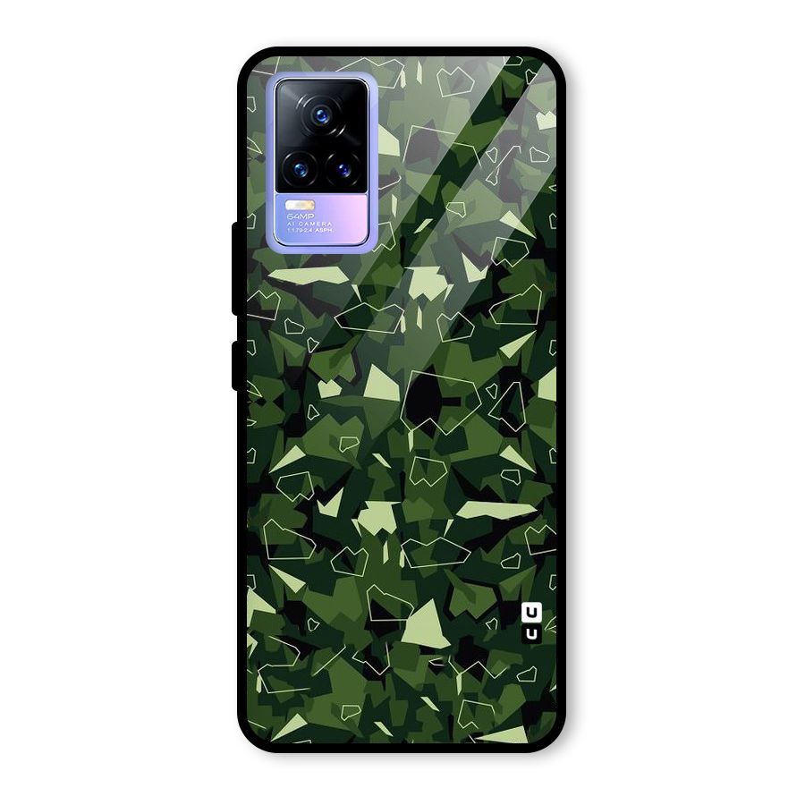 Army Shape Design Glass Back Case for Vivo Y73