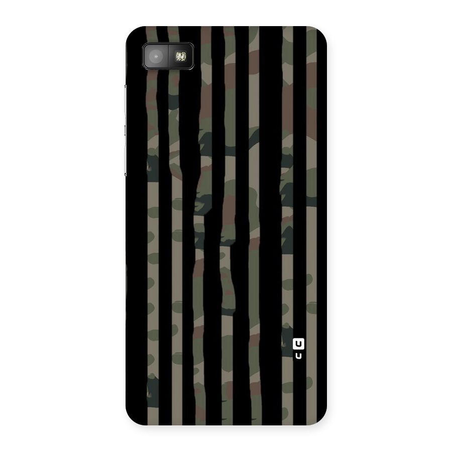 Army Stripes Back Case for Blackberry Z10