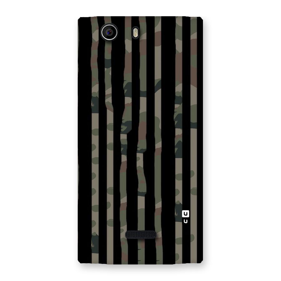 Army Stripes Back Case for Canvas Nitro 2 E311