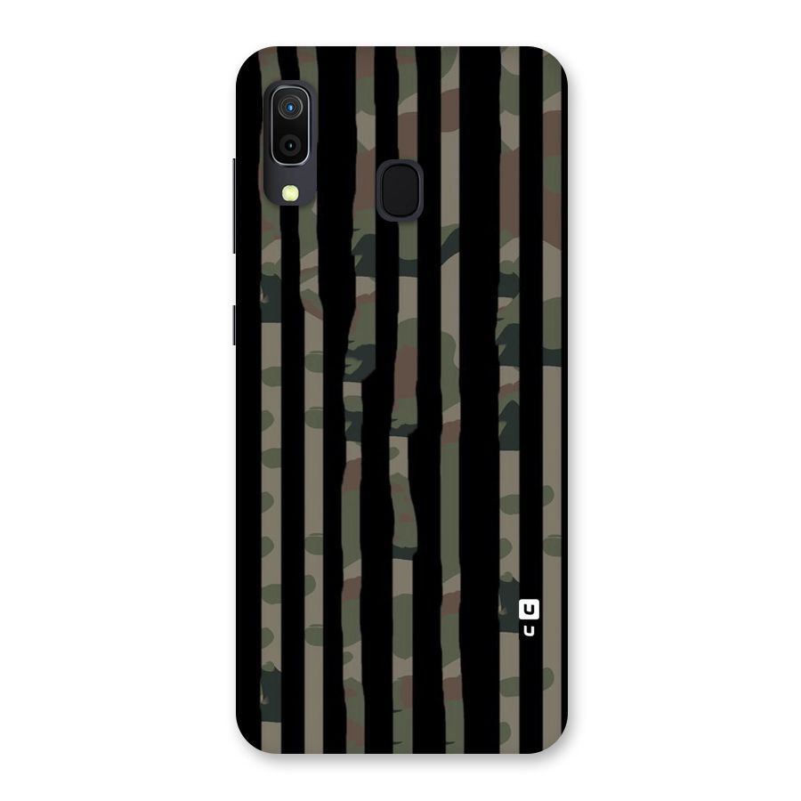 Army Stripes Back Case for Galaxy A30