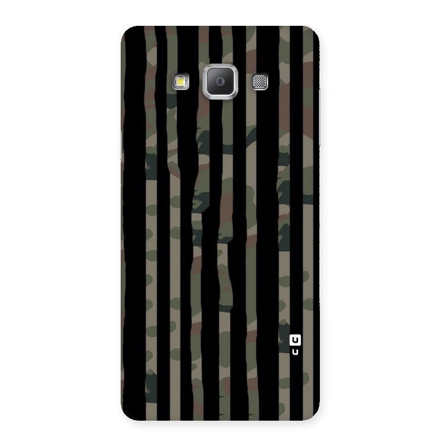 Army Stripes Back Case for Galaxy A7