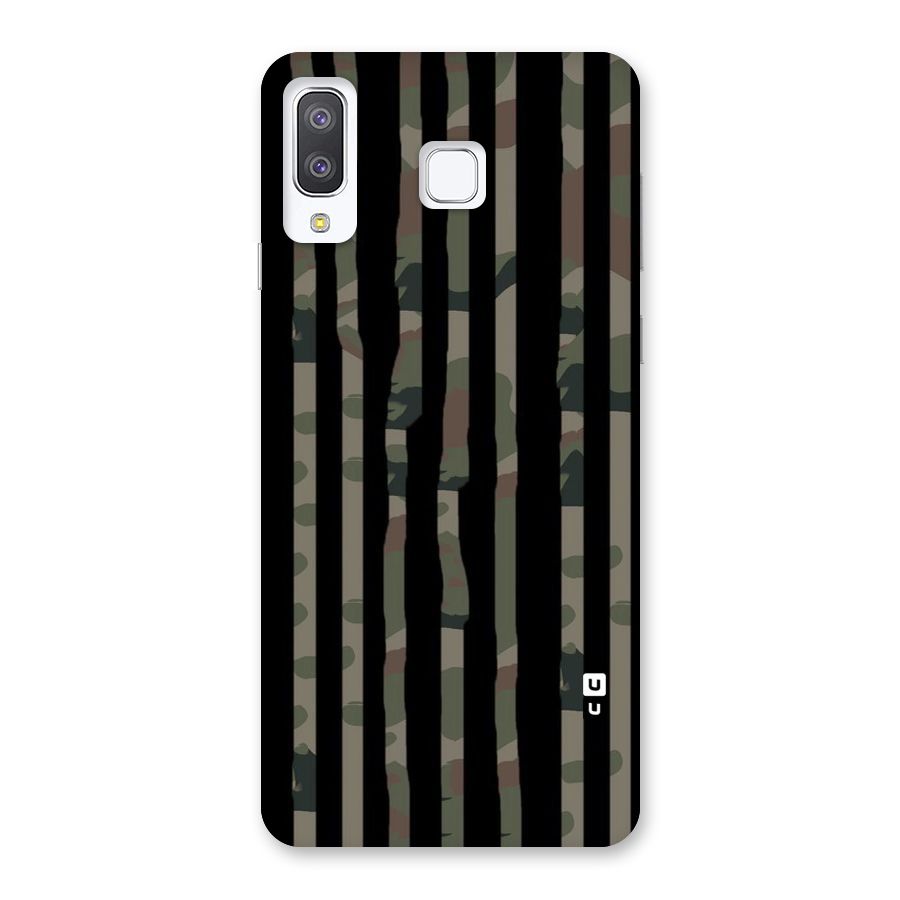 Army Stripes Back Case for Galaxy A8 Star