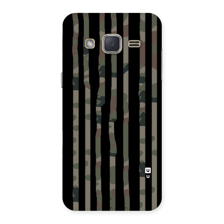 Army Stripes Back Case for Galaxy J2