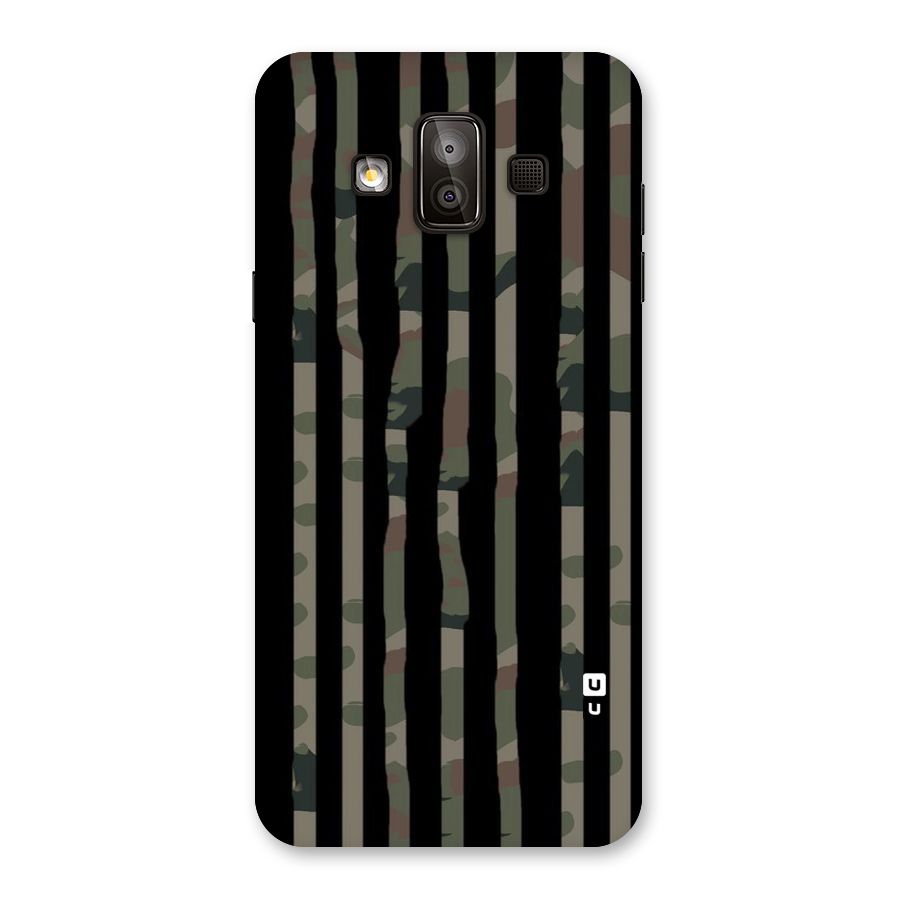 Army Stripes Back Case for Galaxy J7 Duo