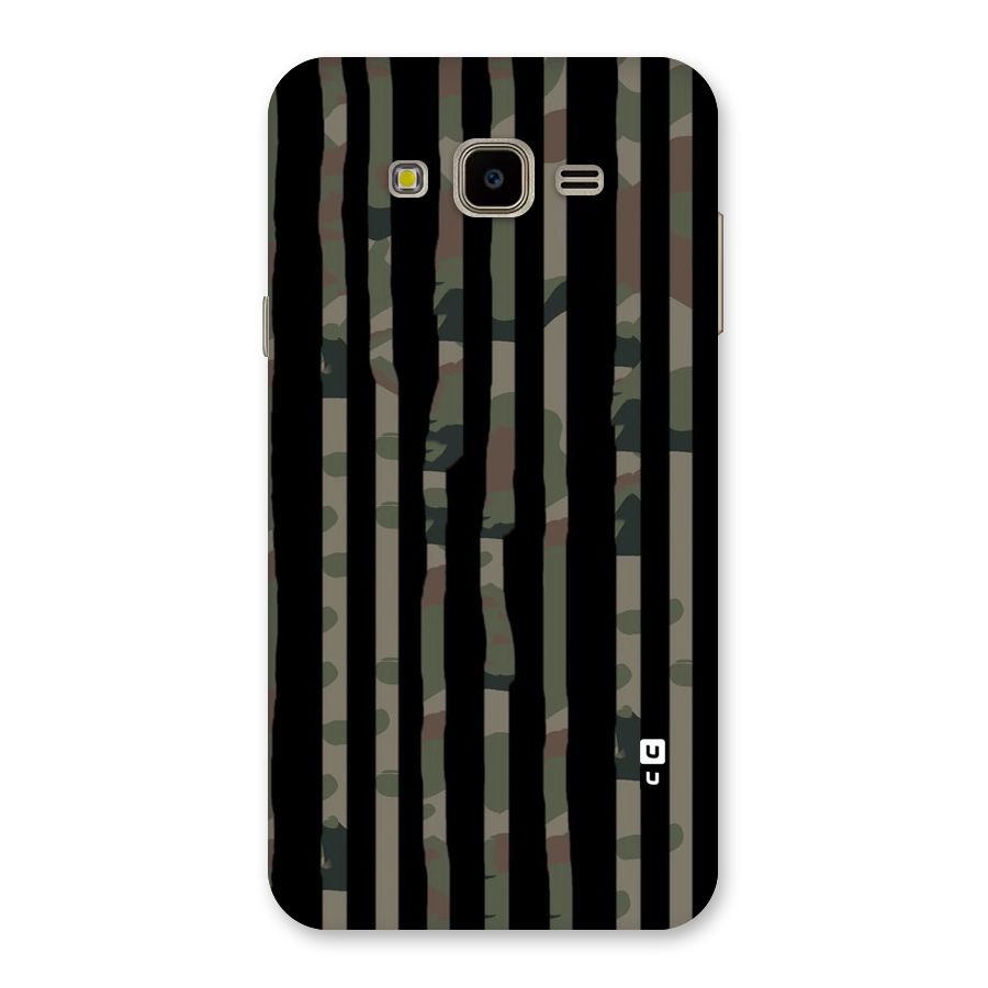 Army Stripes Back Case for Galaxy J7 Nxt