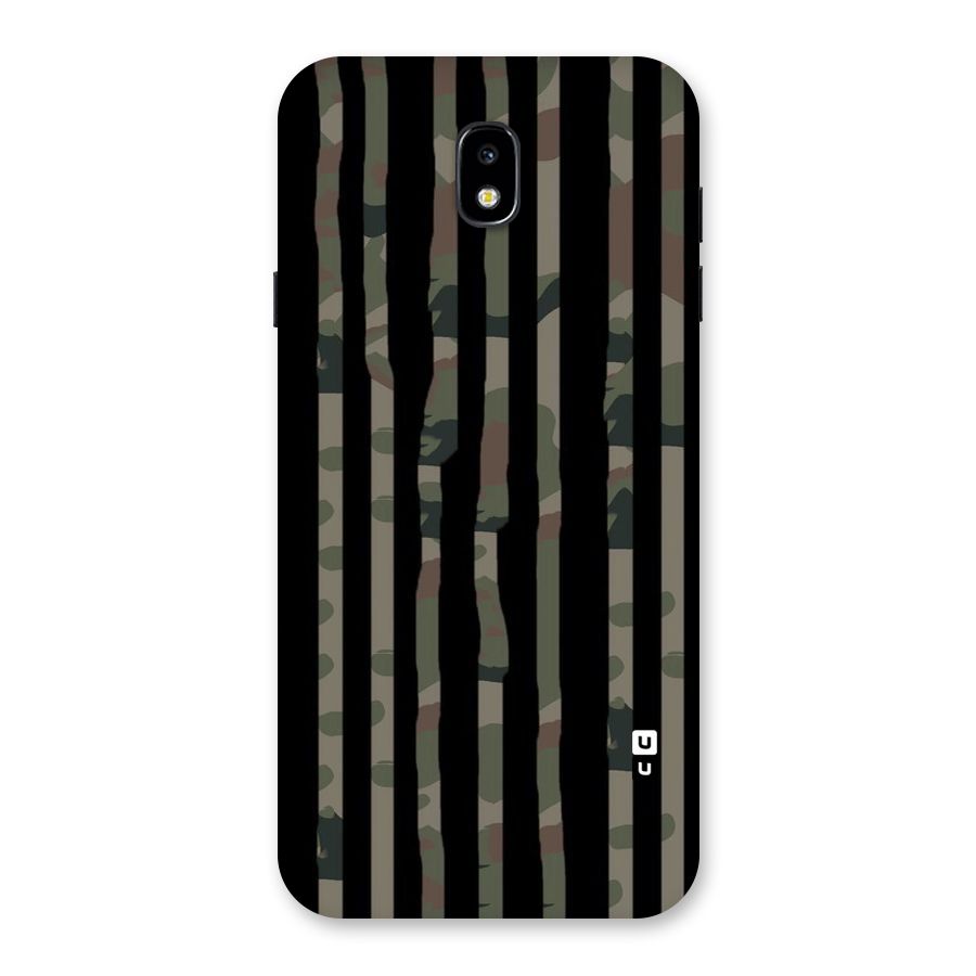 Army Stripes Back Case for Galaxy J7 Pro