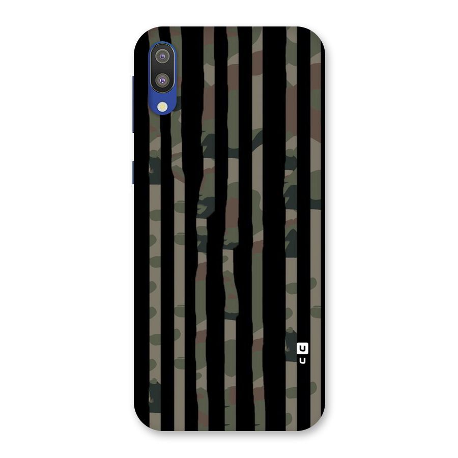 Army Stripes Back Case for Galaxy M10