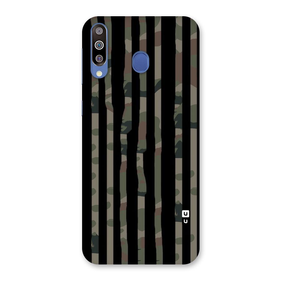 Army Stripes Back Case for Galaxy M30