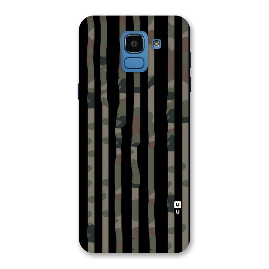 Army Stripes Back Case for Galaxy On6