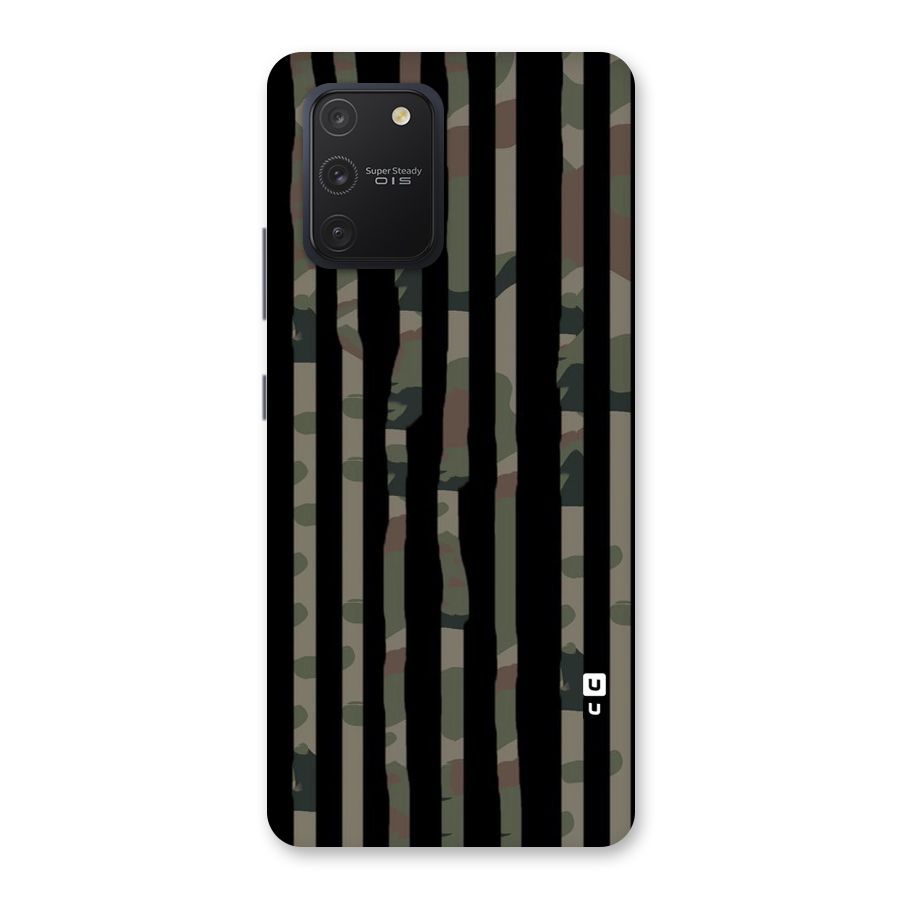 Army Stripes Back Case for Galaxy S10 Lite