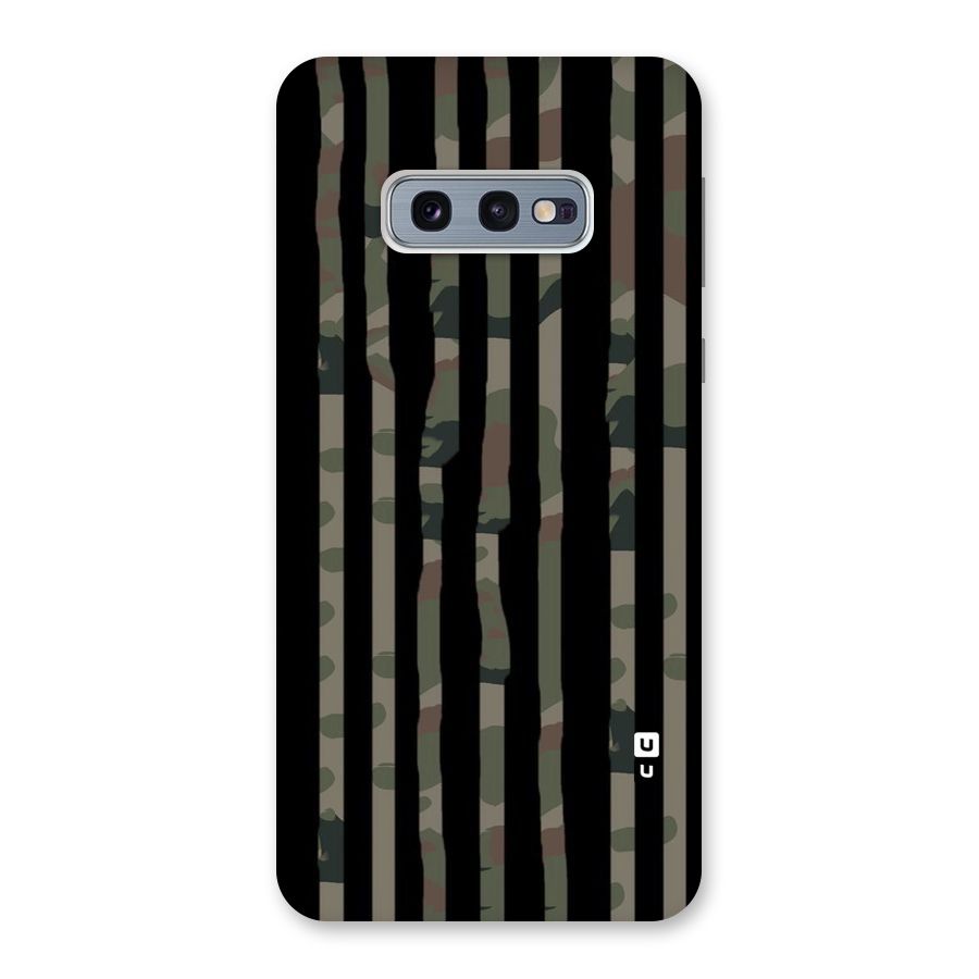 Army Stripes Back Case for Galaxy S10e