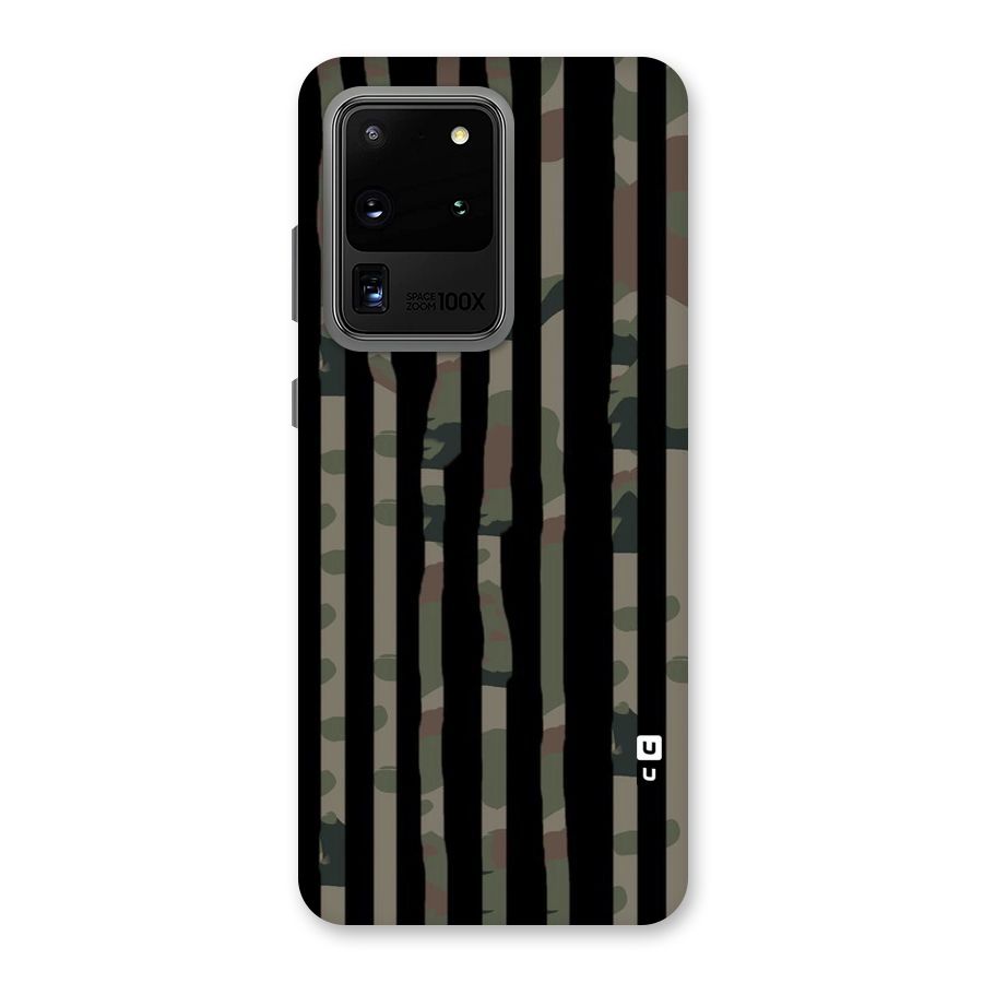Army Stripes Back Case for Galaxy S20 Ultra