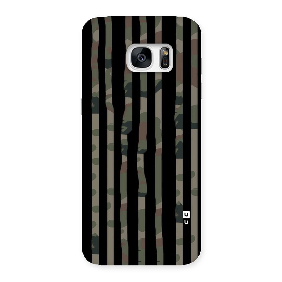 Army Stripes Back Case for Galaxy S7 Edge