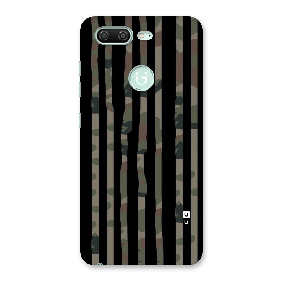 Army Stripes Back Case for Gionee S10