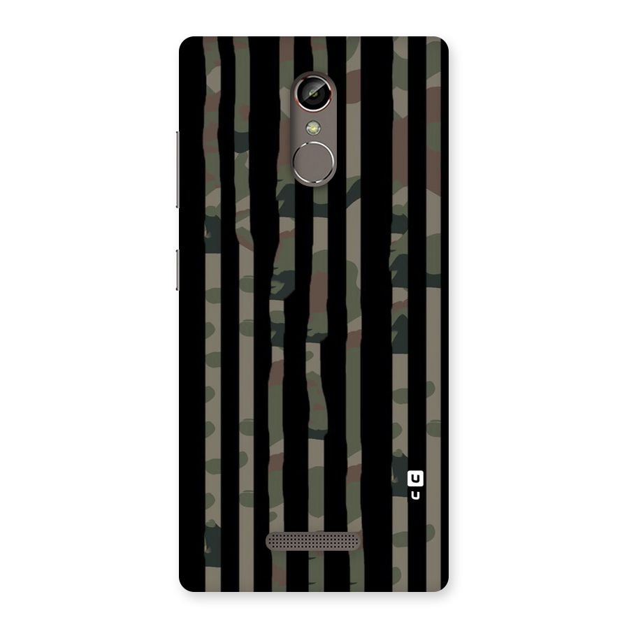 Army Stripes Back Case for Gionee S6s