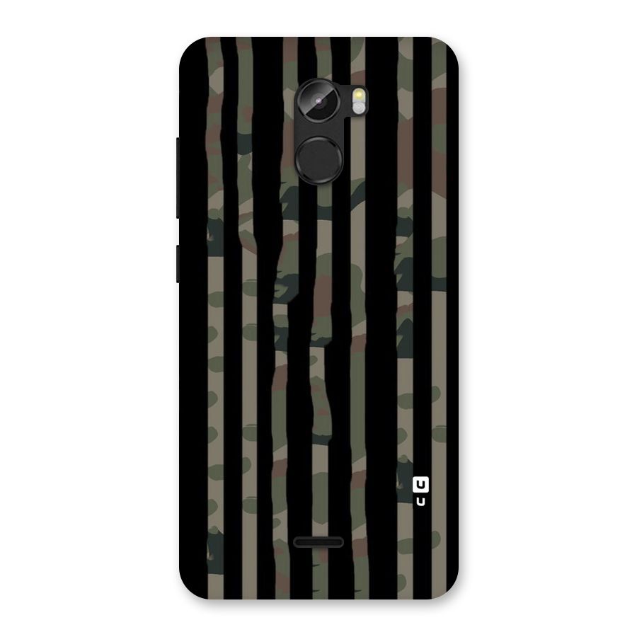 Army Stripes Back Case for Gionee X1